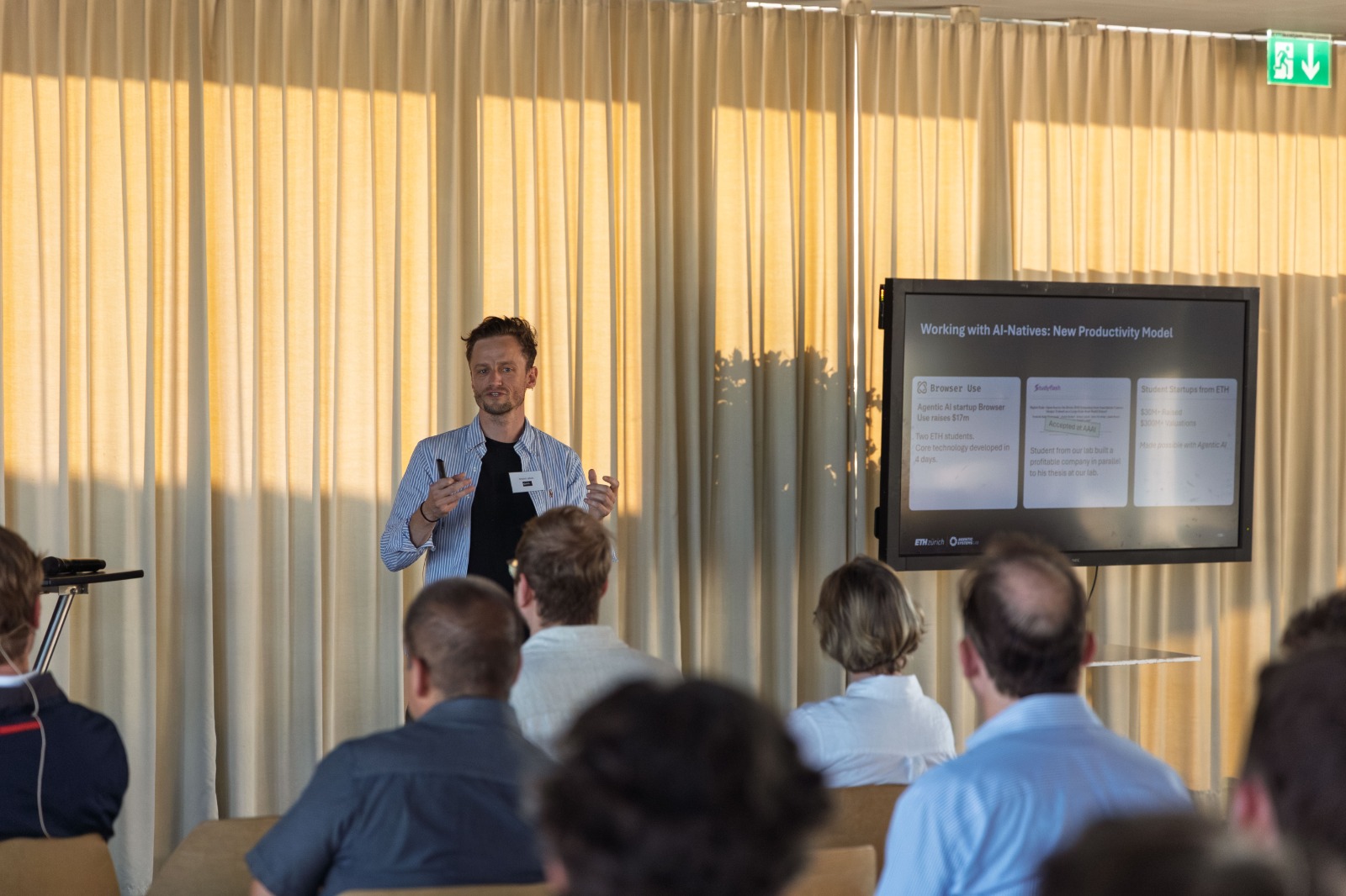 Keynote at ETH Juniors Momentum photo 5
